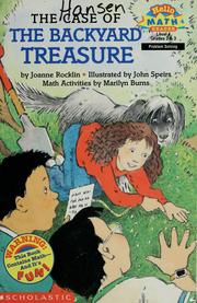 Cover of: The  case of the backyard treasure