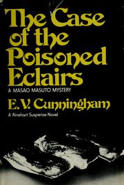 Cover of: The  case of the poisoned eclairs: a Masao Masuto mystery