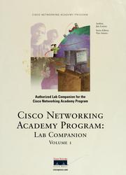 Cover of: Cisco networking academy program: Lab companion vol. 1