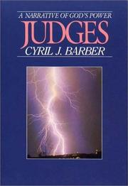 Cover of: Judges: A Narrative of God's Power