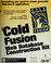 Cover of: The  Cold Fusion Web database construction kit