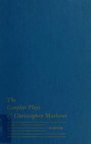 Cover of: Complete plays. by Christopher Marlowe