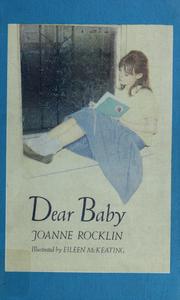 Cover of: Dear baby