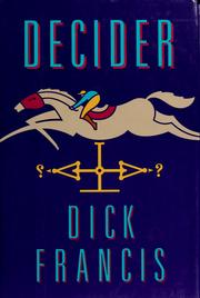 Cover of: Decider