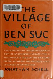 Cover of: The Village of Ben Suc