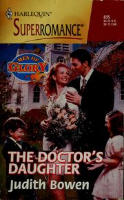 Cover of: The Doctor's Daughter by Judith Bowen