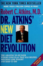 Cover of: Dr. Atkins' new diet revolution by Atkins, Robert C.