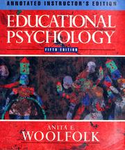 Cover of: Educational psychology by Anita Woolfolk