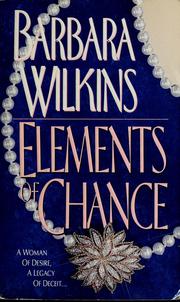 Cover of: Elements of chance
