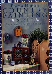 Cover of: Emma Hunk's country painting style.