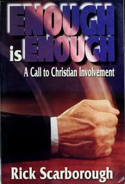 Cover of: Enough is enough