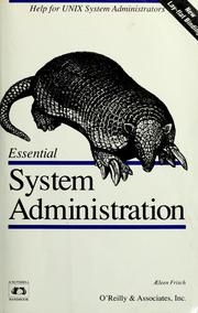 Cover of: Essential System Administration