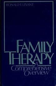 Cover of: Family therapy: a comprehensive overview