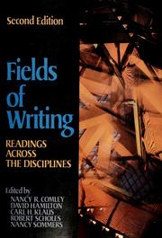 Cover of: Fields of writing by [edited by] Nancy R. Comley ... [et al.].