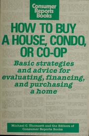 Cover of: How to buy a house, condo, or co-op