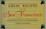 Cover of: Great recipes from San Francisco