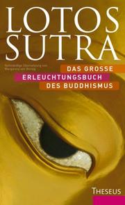 Cover of: Lotos-Sūtra: Das große Erleuchtungsbuch des Buddhismus