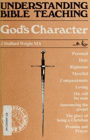 Cover of: God's character
