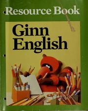 Cover of: Ginn English resource book