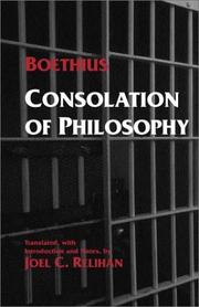 Cover of: Consolation of philosophy by Boethius