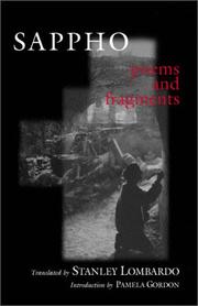 Cover of: Poems and Fragments by Sappho