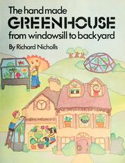 Cover of: The  handmade greenhouse by Nicholls, Richard