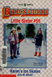 Cover of: Karen's ice skates by Ann M. Martin