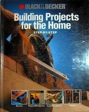 Cover of: Building projects for the home. by 