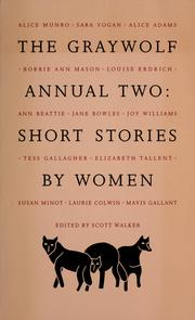 Cover of: The Graywolf Annual Two: Short Stories by Women (Graywolf Annual)