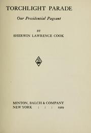 Cover of: Torchlight parade by Cook, Sherwin Lawrence