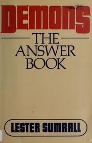 Cover of: Demons: the answer book