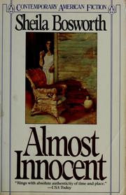 Cover of: Almost innocent by Sheila Bosworth