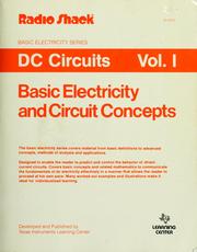 Cover of: Basic electricity and DC circuits by Ralph A. Oliva