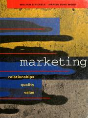 Cover of: Marketing by William G. Nickels