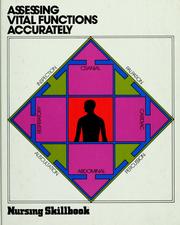 Cover of: Assessing vital functions accurately. by 