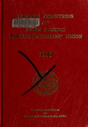Cover of: Member countries of Asian Pacific Parliamentarians' Union by Asian-Pacific Parliamentarians' Union