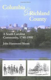 Cover of: Columbia and Richland County: a South Carolina community, 1740-1990