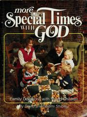 Cover of: More special times with God