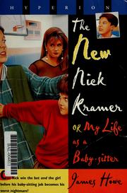 Cover of: The new Nick Kramer, or my life as a baby-sitter by Jean Little