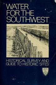 Cover of: Water for the Southwest by [by] T. Lindsay Baker [and others]