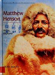 Cover of: Matthew Henson by Sean Dolan