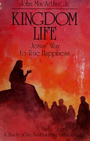 Cover of: Kingdom life: study notes, Matthew 5:1-12