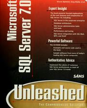 Cover of: Microsoft SQL Server 7.0 Unleashed