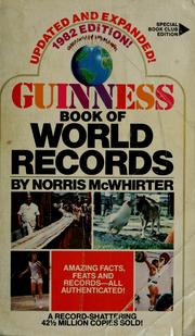 Cover of: Guinness Book of World Records by 