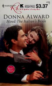 Cover of: Hired: The Italian's Bride