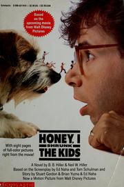 Cover of: Honey, I shrunk the kids by B. B. Hiller