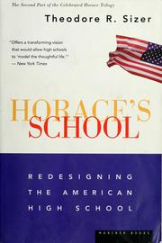 Cover of: Horace's school by Theodore R. Sizer