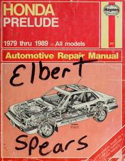 Cover of: Honda Prelude by Ray M. Jones