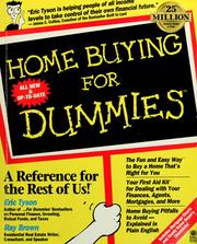 Cover of: Home buying for dummies