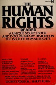 Cover of: The Human rights reader by Walter Laqueur